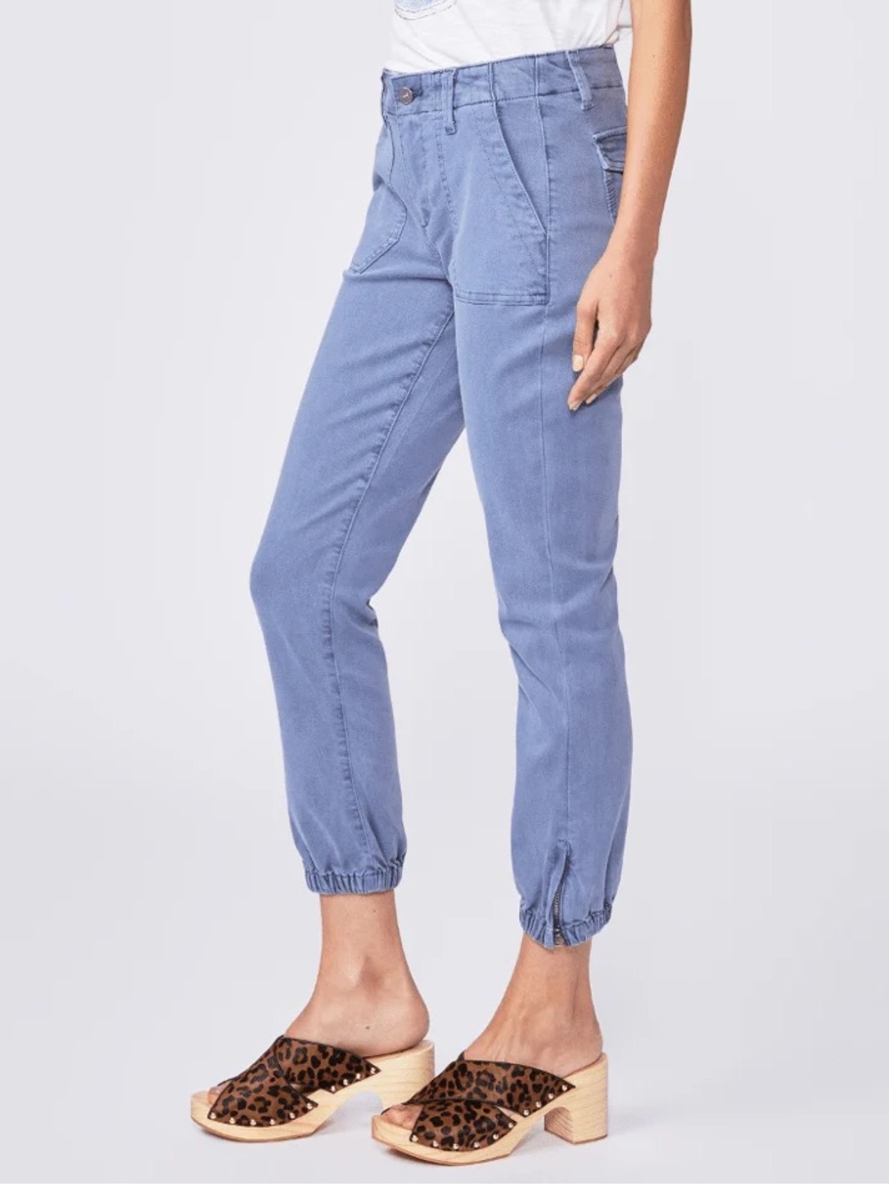 PAIGE Denim Mayslie Jogger in Vintage Flint Blue 29